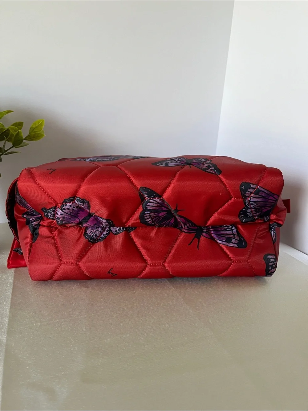 LUG - Bumper Cosmetic Case in Butterfly Poppy